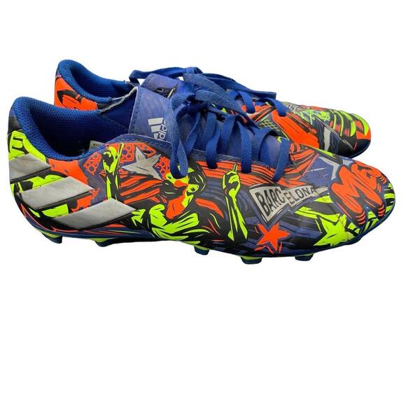 Adidas Nemeziz Messi 19.4 FG/AG Soccer Cleats Royal Blue EH0593 Men 8 US - Picture 1 of 9